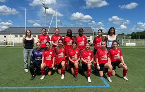 U18 F : Inauguration du nouveau jeu de maillot
