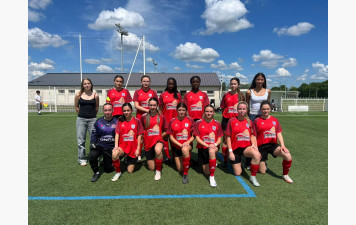 U18 F : Inauguration du nouveau jeu de maillot