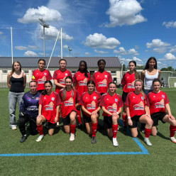 U18 F : Inauguration du nouveau jeu de maillot