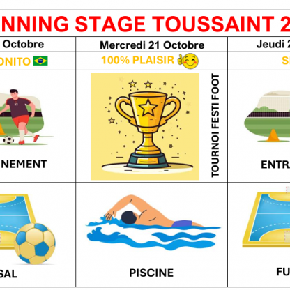 STAGE TOUSSAINT 2026